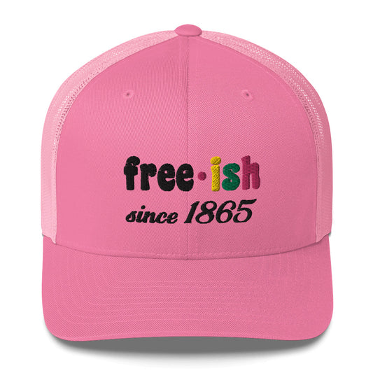 Free Ish Pink Embroidery Cap